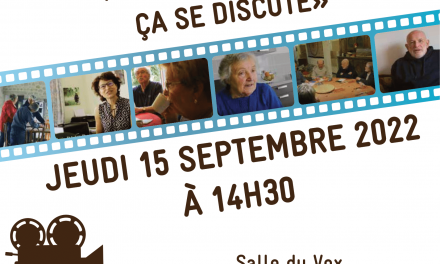 Ciné-débat “Vieillir ensemble : ça se discute”