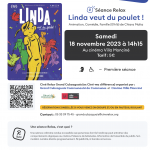 Ciné Relax – la Première samedi 18 novembre