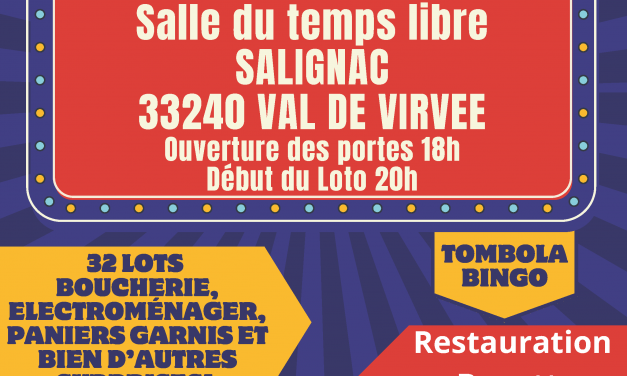 Samedi 27/01 Loto