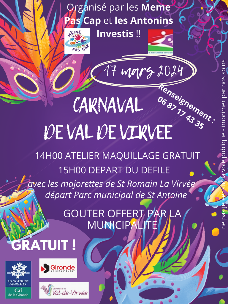 Carnaval de ValdeVirvée Val de Virvée