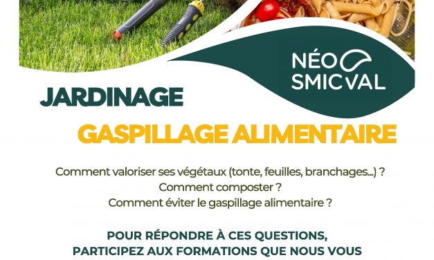 Formation – Comment valoriser ses végétaux ? Comment composter ? Comment éviter le gaspillage alimentaire ?