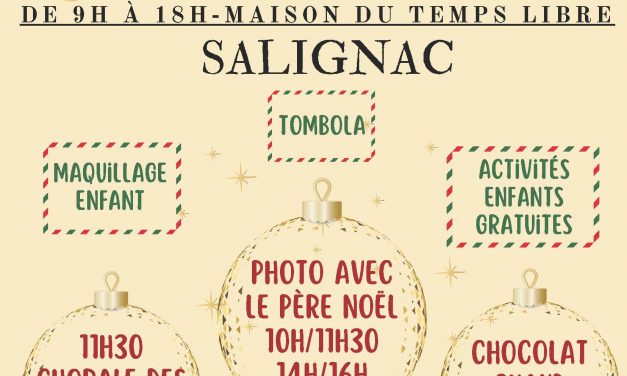 Marché de Noël à Salignac