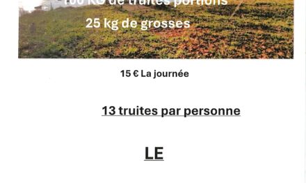 Lâchers de truites à Val-de-Virvée