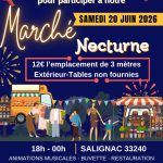 🌙 Marché nocturne – Appel aux artisans !