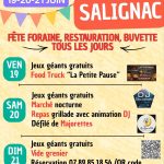 Fête locale de Salignac – 19, 20 et 21 juin