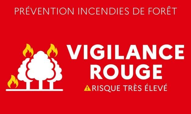 Vigilance rouge feux de forêt